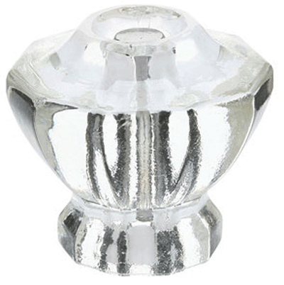 Antique Hardware 1 1/8 Inch Crystal Astoria Cabinet & Furniture Knob CABINET GLASS KNOB