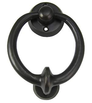 Antique Hardware Emtek 86060 4" Height Bronze Door Knocker and Ring Pull Door Knockers