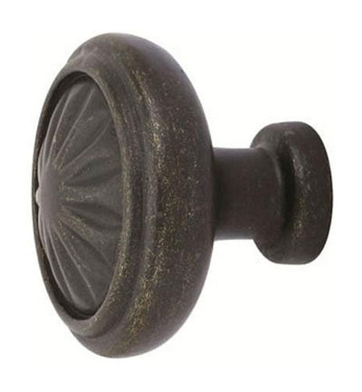 Antique Hardware 1 Inch Tuscany Bronze Round Cabinet & Furniture Knob CABINET KNOB