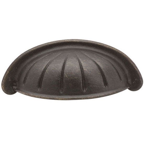 Antique Hardware 4 3/8 Inch (4 Inch c-c) Tuscany Bronze Bin Pull BIN PULL