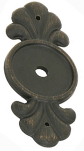 Antique Hardware 2 1/4 Inch Tuscany Bronze Back Plate BACK PLATE