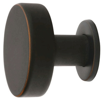 Antique Hardware 1 3/4 Inch Round Solid Brass Cadet Cabinet & Furniture Knob CABINET KNOB