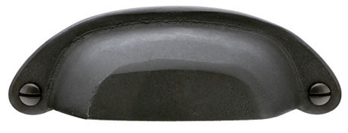 Antique Hardware 3 1/2 Inch (3 Inch c-c) Sandcast Bronze Ranch Bin Pull BIN PULL