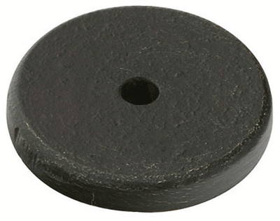 Antique Hardware 1 1/4 Inch Sandcast Round Back Plate KNOB-BACKPLATE