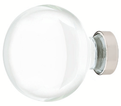 ##Antique Hardware## 1 Inch Crystal Glass Bristol Cabinet & Furniture Knob