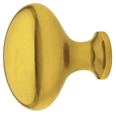 Antique Hardware 1 Inch Solid Brass Egg Cabinet & Furniture Knob CABINET KNOB