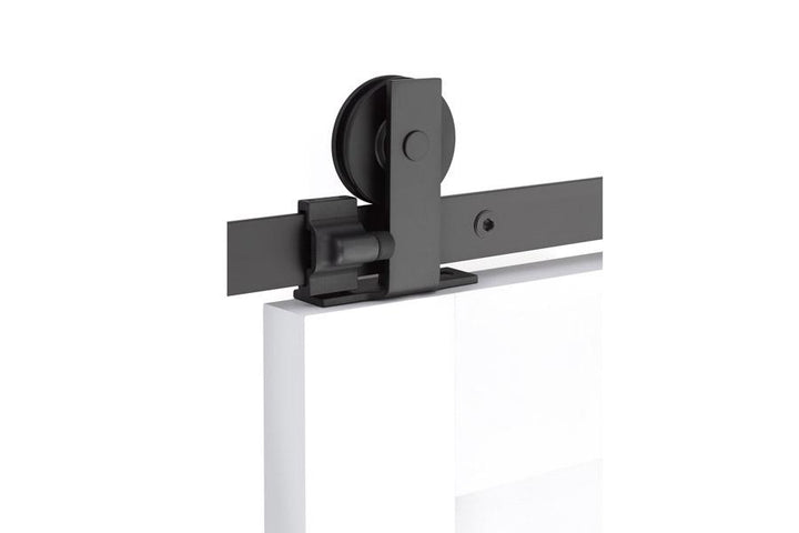##Antique Hardware## Modern Rectangular Top Mount Barn Door Hanger (Several Finishes Available)