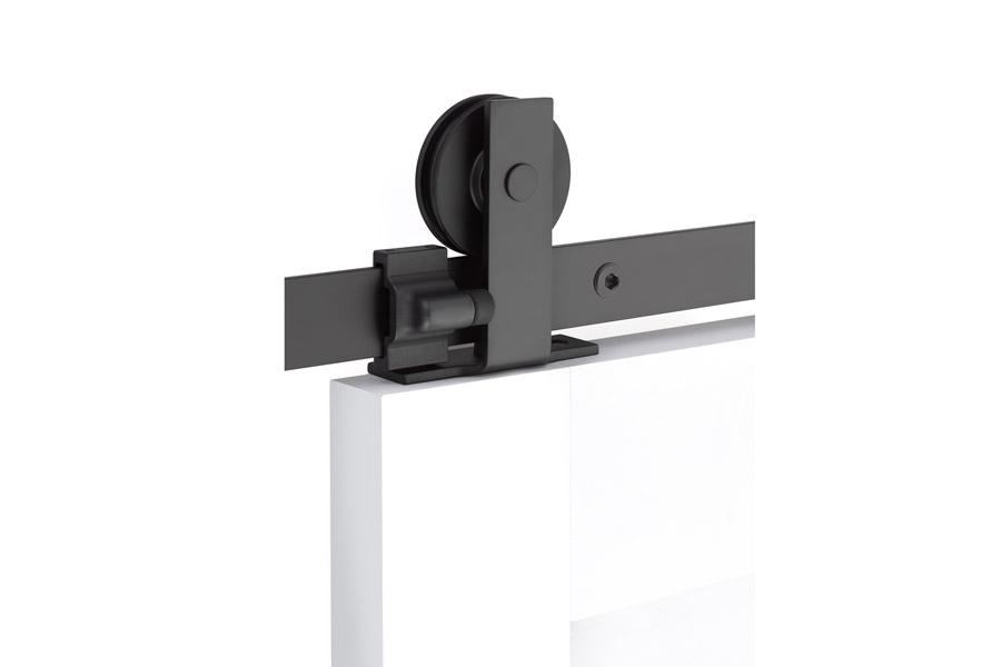 ##Antique Hardware## Modern Rectangular Top Mount Barn Door Hanger (Several Finishes Available)