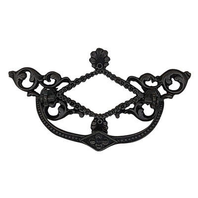 Antique Hardware 5 1/5 Inch Solid Brass Victorian Beaded Bail Pull BAIL PULL