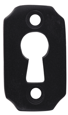 Antique Hardware 1 1/2 Inch Solid Brass Small Escutcheon Keyhole Plate KEYHOLE COVER