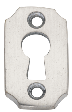 Antique Hardware 1 1/2 Inch Solid Brass Small Escutcheon Keyhole Plate KEYHOLE COVER