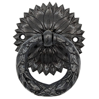 Antique Hardware 2 Inch Solid Brass Radiant Leaves Ring Pull RING PULL