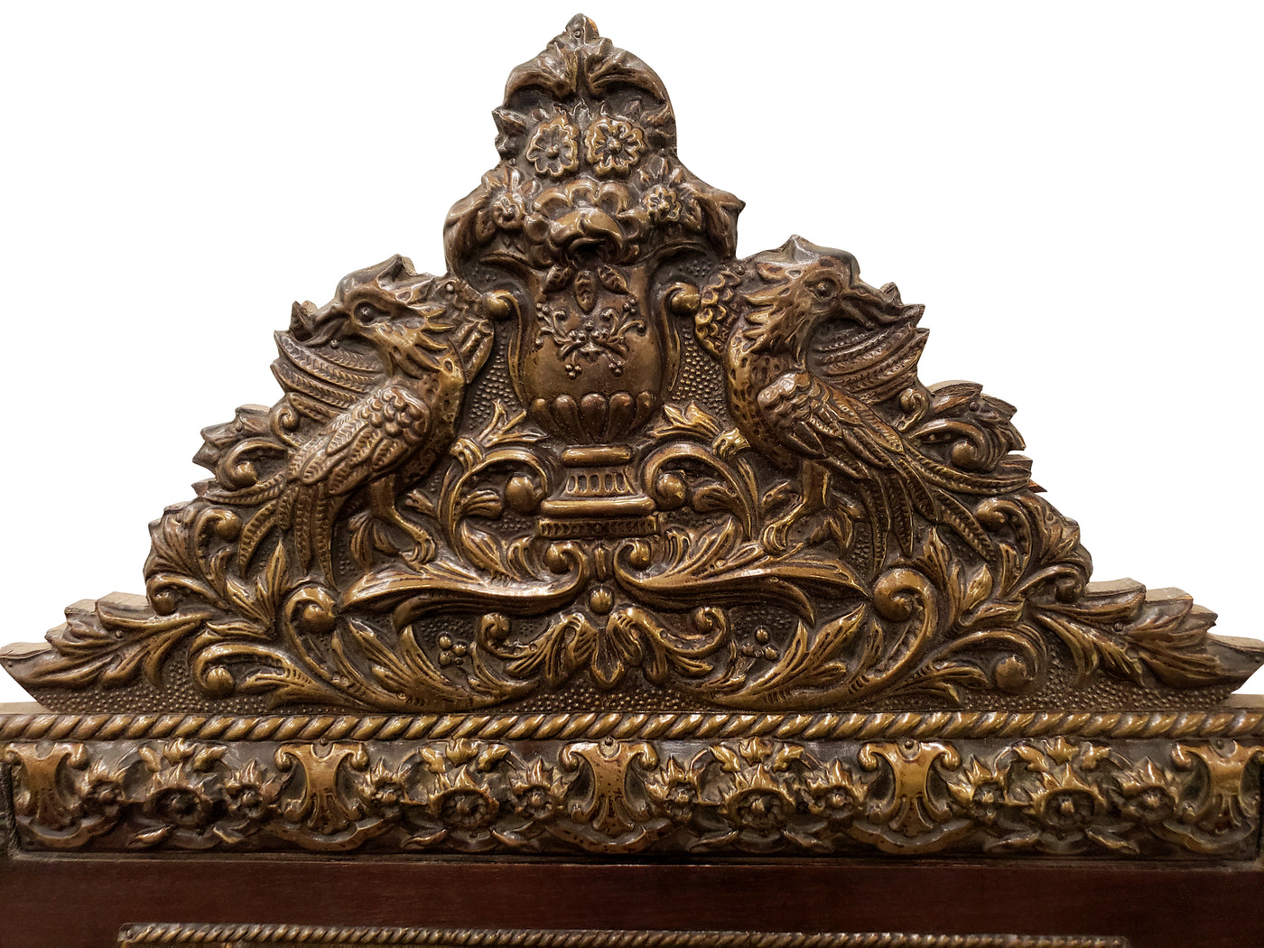 Antique Hardware French Empire Era Mirror From Versailles, France Mirrors