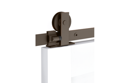 ##Antique Hardware## Modern Rectangular Top Mount Barn Door Hanger (Several Finishes Available)