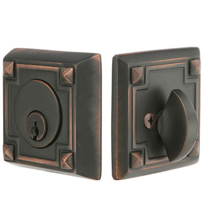 Antique Hardware Arts and Crafts Style Deadbolt DEADBOLT