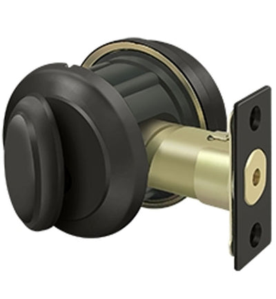 Antique Hardware Deltana Low Profile Port Royal Deadbolt Lock Grade 2 DEADBOLT