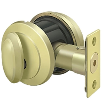 Antique Hardware Deltana Low Profile Port Royal Deadbolt Lock Grade 2 DEADBOLT