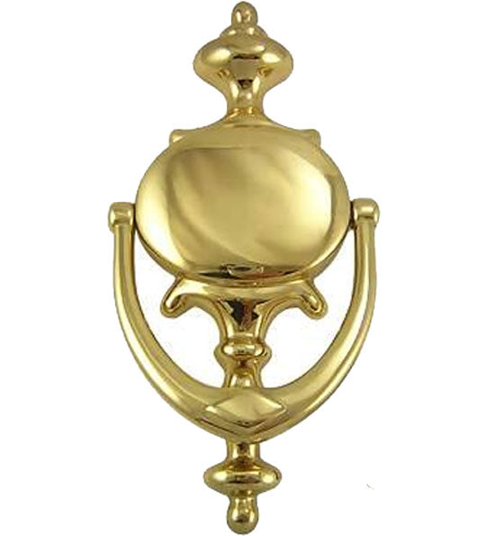 Antique Hardware 8 Inch Solid Brass Traditional Door Knocker Door Knockers