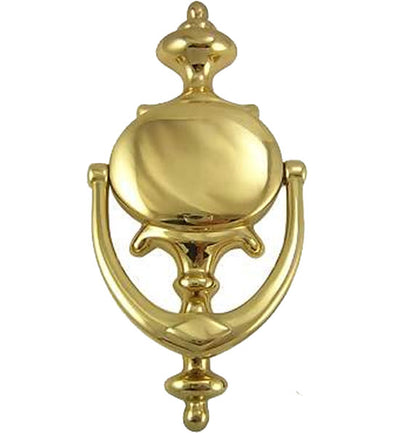 Antique Hardware 8 Inch Solid Brass Traditional Door Knocker Door Knockers