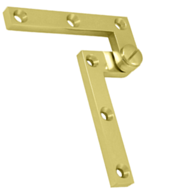 Antique Hardware 4 3/8 x 5/8 x 1 7/8 Inch Solid Brass Pivot Hinge HINGE