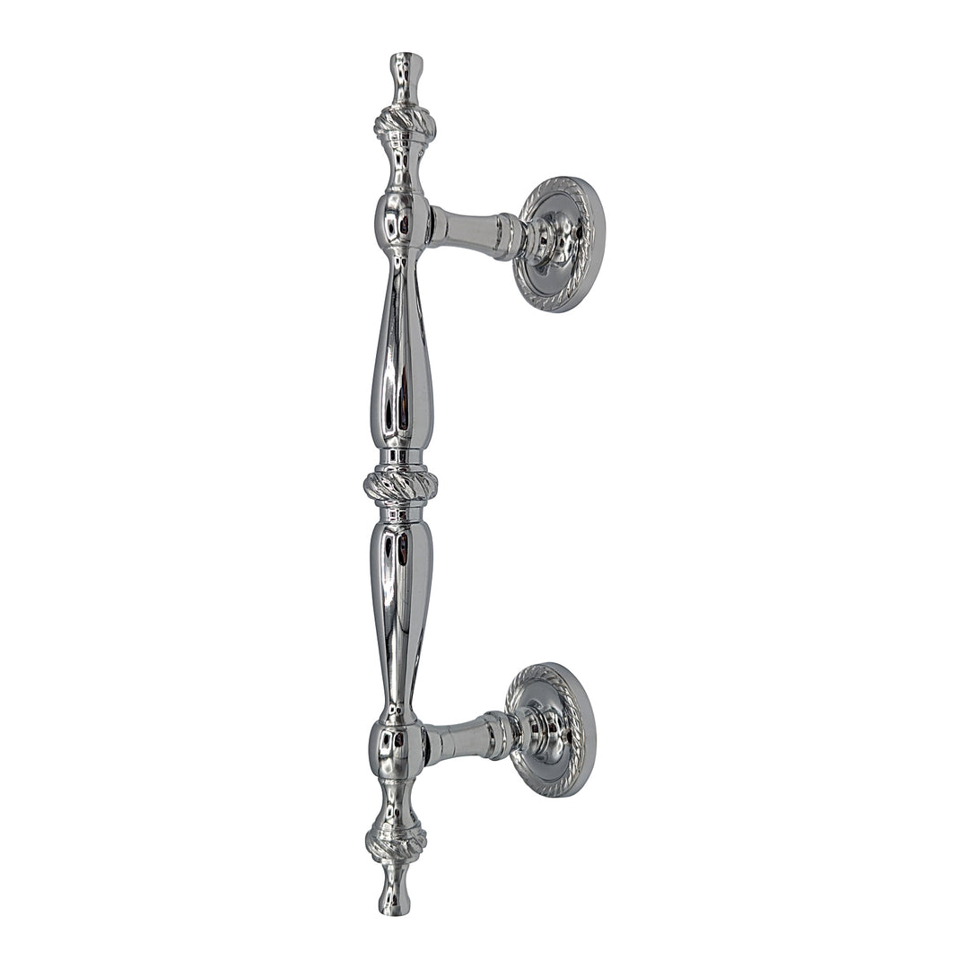 ##Antique Hardware## 9 1/2 Inch Overall (6 Inch C-C) Solid Brass Rope Style Handle (Several Finishes Available)