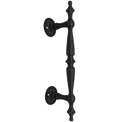 Antique Hardware 9 3/4 Inch Solid Brass Estate Beaded Handle DOOR PULL