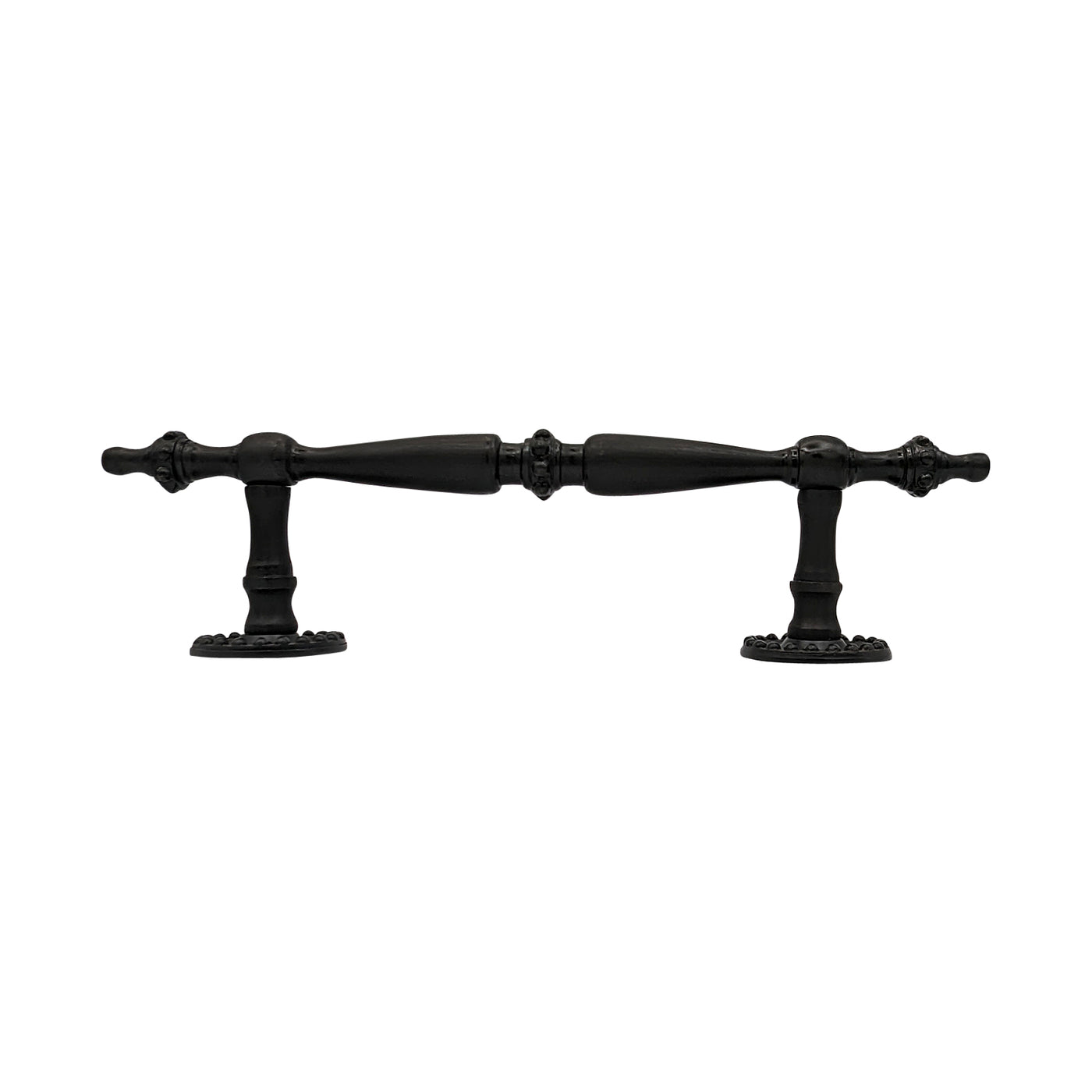 Antique Hardware 9 3/4 Inch Solid Brass Estate Beaded Handle DOOR PULL