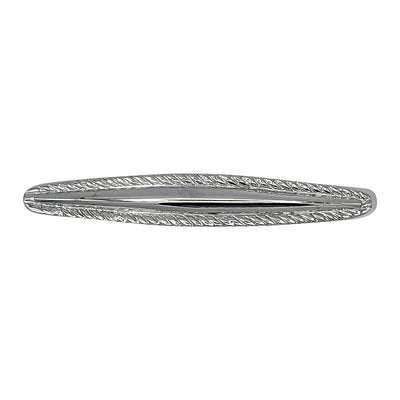 Antique Hardware 4 Inch Overall (3 3/4 Inch c-c) Solid Brass Georgian Roped Style Pull CABINET PULL