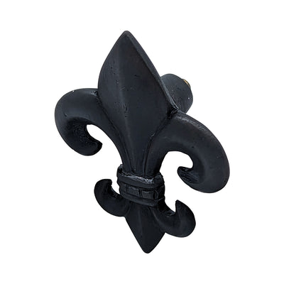 Antique Hardware 2 5/8 Inch Large Oversized Antique Fleur de Lis Cabinet & Furniture Knob (Several Finishes Available) CABINET KNOB
