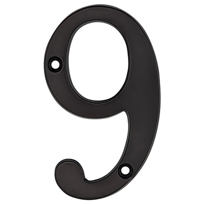 Antique Hardware 4 Inch Tall House Number 6 or 9 ADDRESS PLAQUE