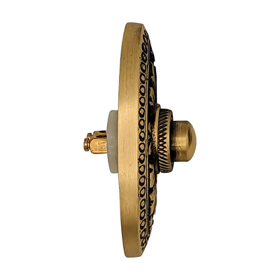 Antique Hardware Brass Doorbell Push Button Avalon Style Door Bells & Chimes