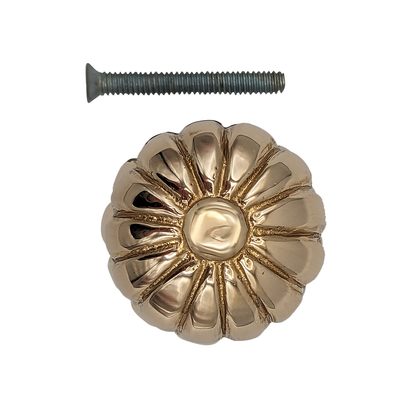 Antique Hardware 1 3/8 Round Daisy Flower Cabinet & Furniture Knob CABINET KNOB
