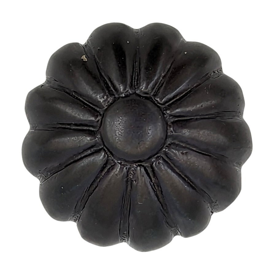 Antique Hardware 1 3/8 Round Daisy Flower Cabinet & Furniture Knob CABINET KNOB