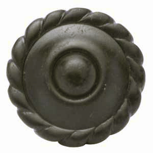 Antique Hardware 1 1/2 Inch Solid Brass Georgian Roped Cabinet & Furniture Knob CABINET KNOB