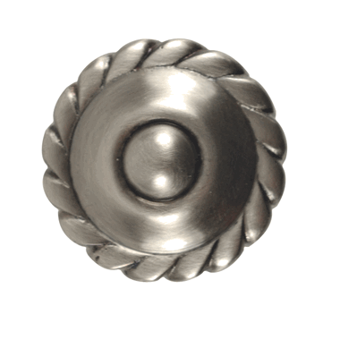 Antique Hardware 1 1/2 Inch Solid Brass Georgian Roped Cabinet & Furniture Knob CABINET KNOB