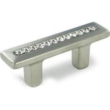 Antique Hardware 2 1/2 Inch (1 1/4 Inch c-c) Skyevale Cabinet Pull with Crystals CABINET PULL