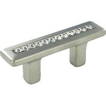 Antique Hardware 2 1/2 Inch (1 1/4 Inch c-c) Skyevale Cabinet Pull with Crystals CABINET PULL