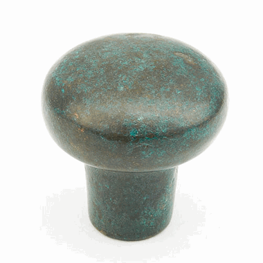 ##Antique Hardware## 1 1/4 Inch Mountain Round Cabinet & Furniture Knob
