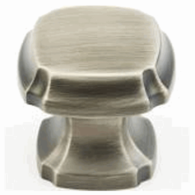 Antique Hardware 1 3/8 Inch Empire Square Cabinet & Furniture Knob CABINET KNOB