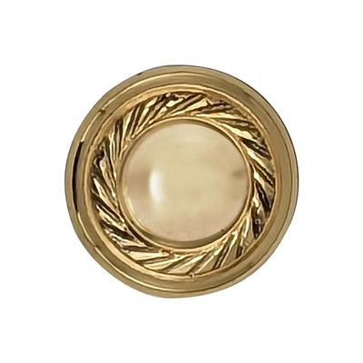 Antique Hardware 1 Inch Solid Brass Georgian Roped Round Cabinet & Furniture Knob CABINET KNOB