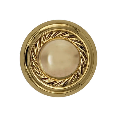 Antique Hardware 1 1/2 Inch Georgian Roped Cabinet Knob with Backplate (Several Finishes Available) CABINET KNOB