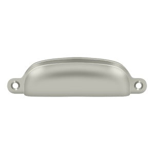 Antique Hardware Exposed Shell Cup Pull 4 Inch (Several Finishes Available) Door Knobs & Handles