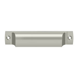 Antique Hardware 4 Inch Solid Brass Rectangular Shell Cabinet & Furniture Cup Pull (Several Finishes Available) CABINET PULL