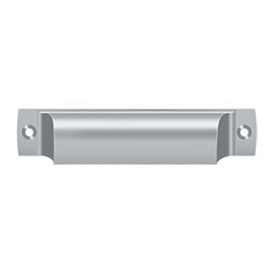 Antique Hardware 4 Inch Solid Brass Rectangular Shell Cabinet & Furniture Cup Pull (Several Finishes Available) CABINET PULL