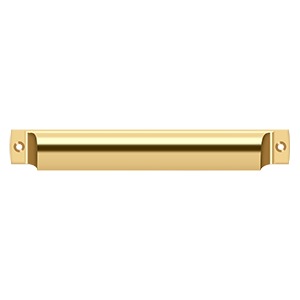 Antique Hardware 7 Inch Solid Brass Rectangular Shell Cabinet & Furniture Cup Pull (Several Finishes Available) CABINET PULL