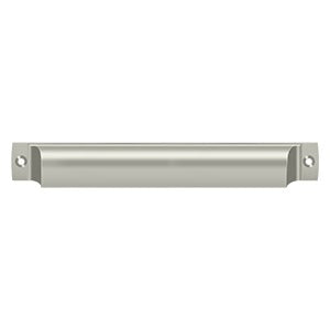 Antique Hardware 7 Inch Solid Brass Rectangular Shell Cabinet & Furniture Cup Pull (Several Finishes Available) CABINET PULL