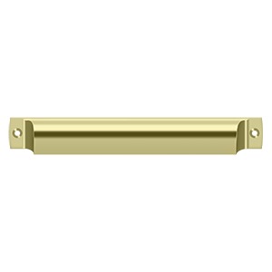 Antique Hardware 7 Inch Solid Brass Rectangular Shell Cabinet & Furniture Cup Pull (Several Finishes Available) CABINET PULL
