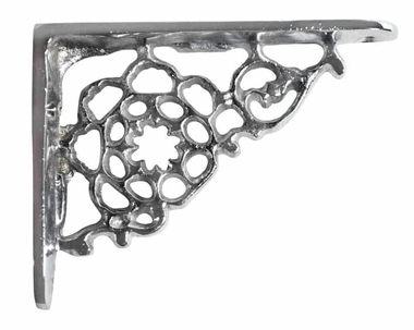 Antique Hardware 4 Inch Solid Brass Star Shape Shelf Bracket SHELF BRACKET