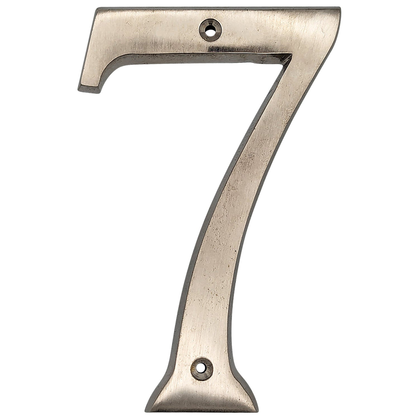 Antique Hardware 6 Inch Tall House Number 7 ADDRESS PLAQUE