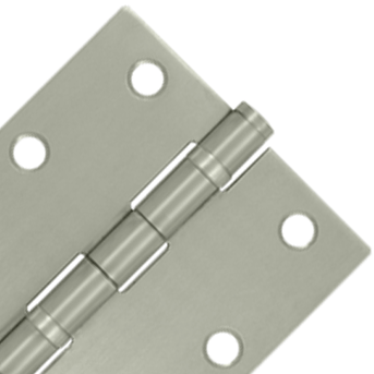 Antique Hardware 3 1/2 Inch x 3 1/2 Inch Stainless Steel Hinge HINGE